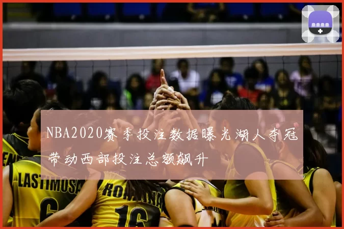 NBA2020赛季投注数据曝光湖人夺冠带动西部投注总额飙升